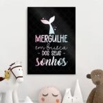 Quadro Mergulhe Em Busca Dos Seus Sonhos