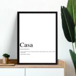 Quadro Minimalista Casa - Definição