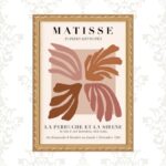 Quadro Moldura Dourada Matisse Terracota