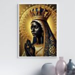 Quadro Nossa Senhora Aparecida - Dourada