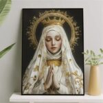 Quadro Nossa Senhora De Fátima - Ouro