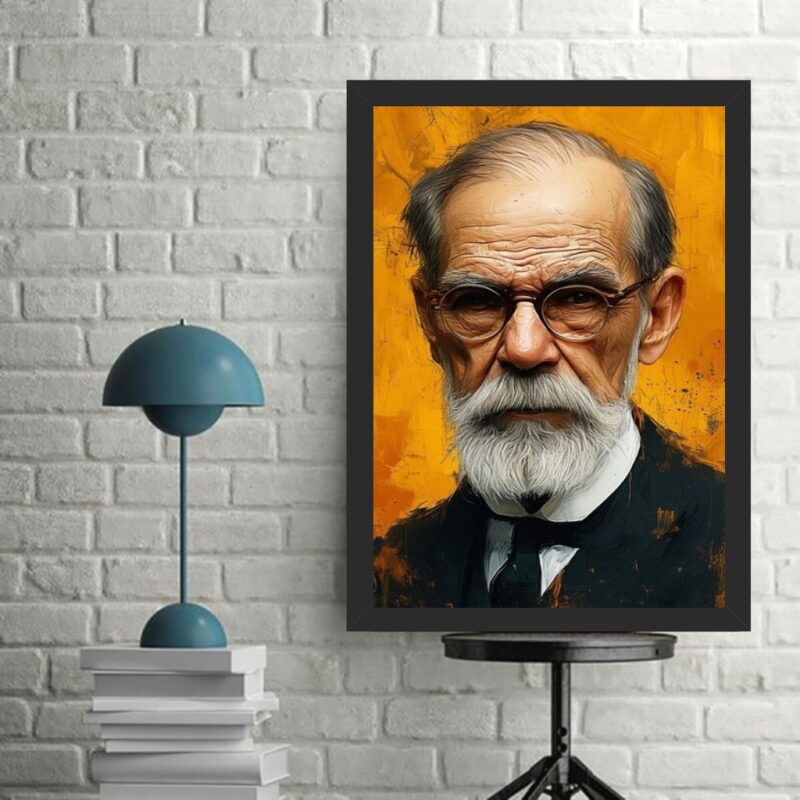 Quadro Psicologia Arte Freud b