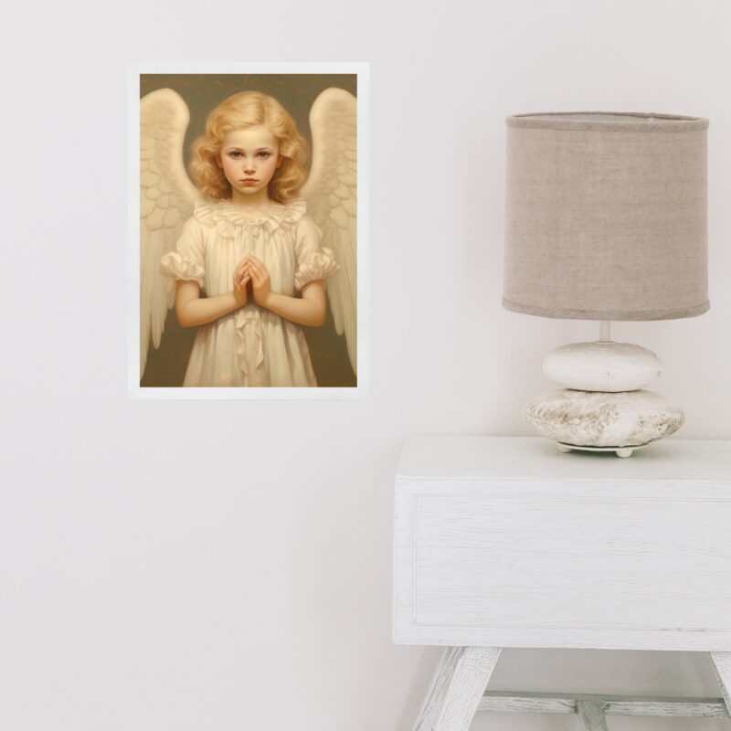 Quadro Decorativo Anjo Menininha b