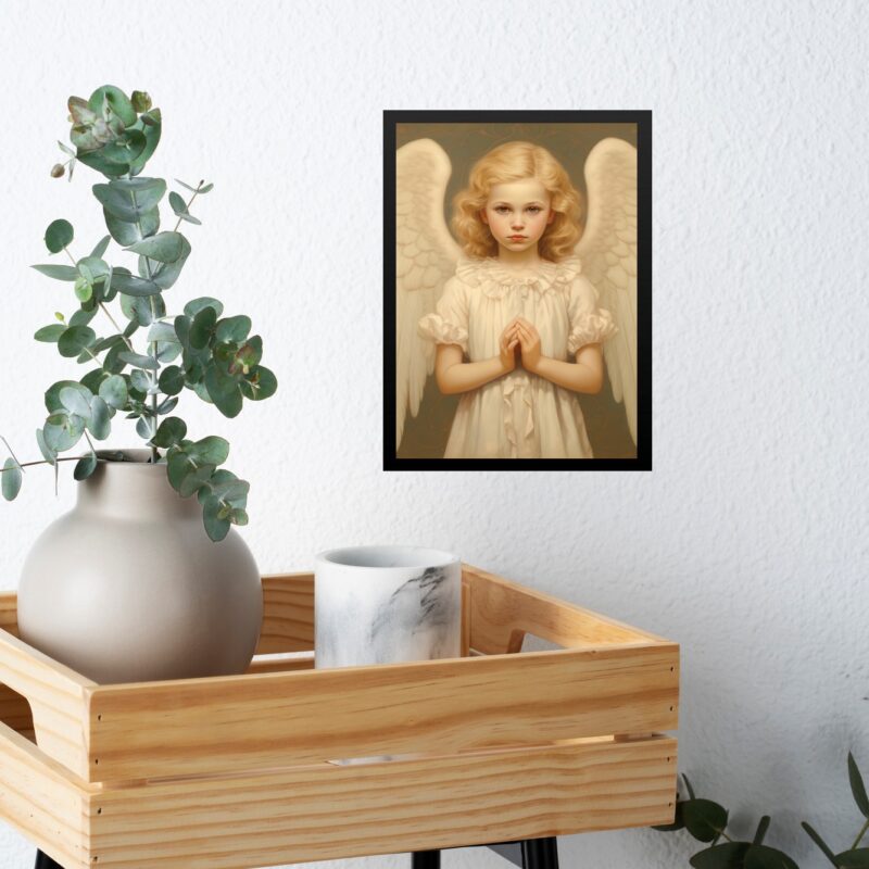 Quadro Decorativo Anjo Menininha