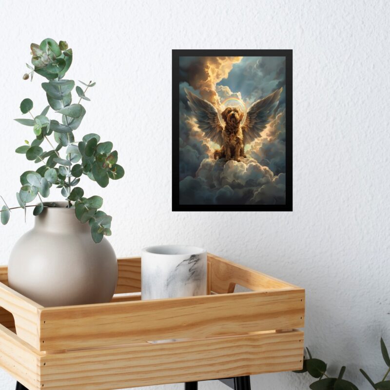 Quadro Decorativo Anjo de Quatro Patas b