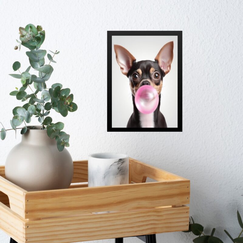 Quadro Pinscher Bubble Gum