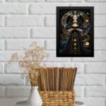 Quadro Decorativo Astrologia - Mulher