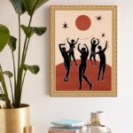 Quadro Decorativo Celebração a Lua