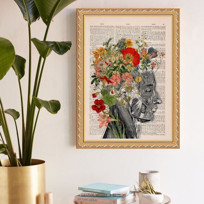 Quadro Decorativo Floral Fisiologia