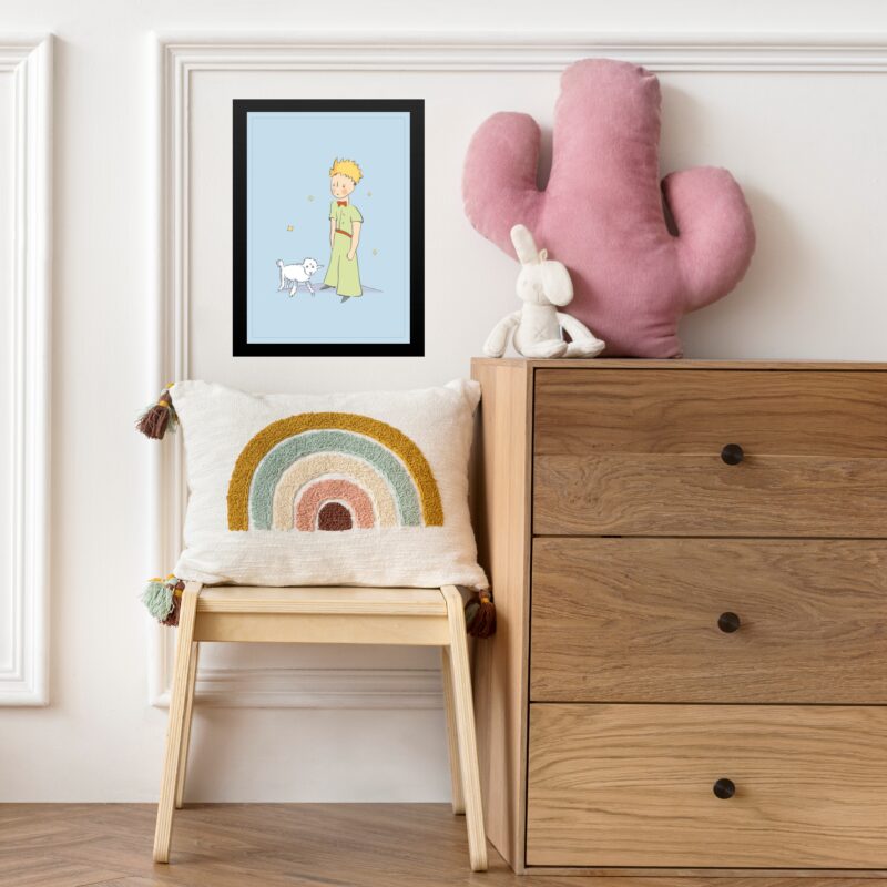 Quadro Decorativo Infantil Pequeno Príncipe