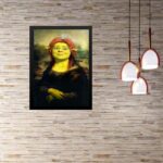 Quadro Decorativo Mona Lisa Fiona