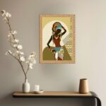 Quadro Decorativo Mulher Negra