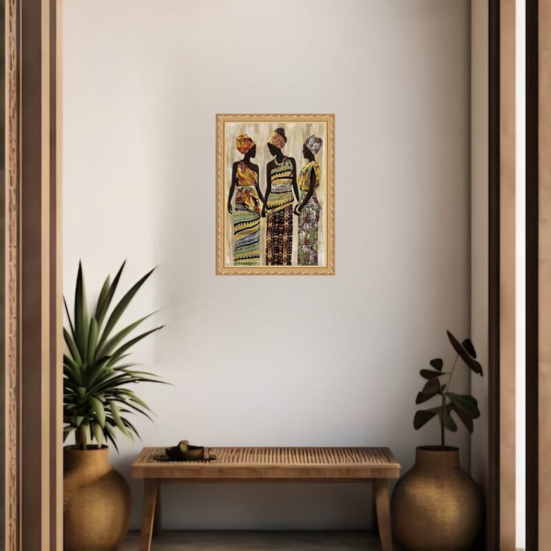 Quadro Decorativo Mulheres Negras b