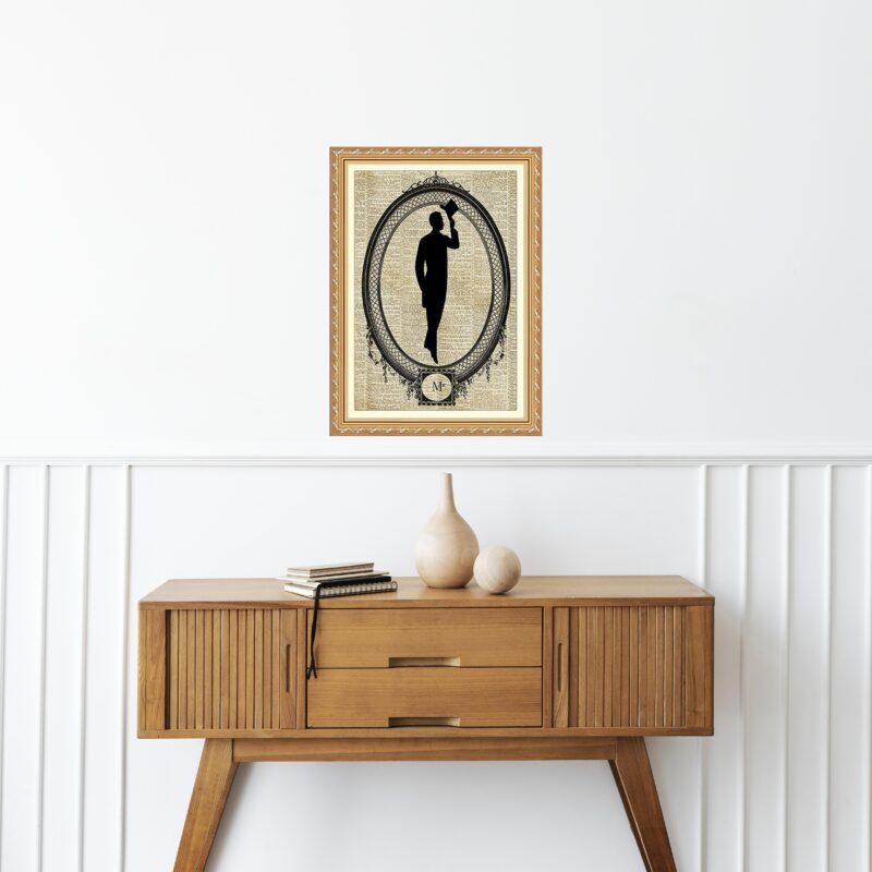 Quadro Decorativo Plaquinha Mr b