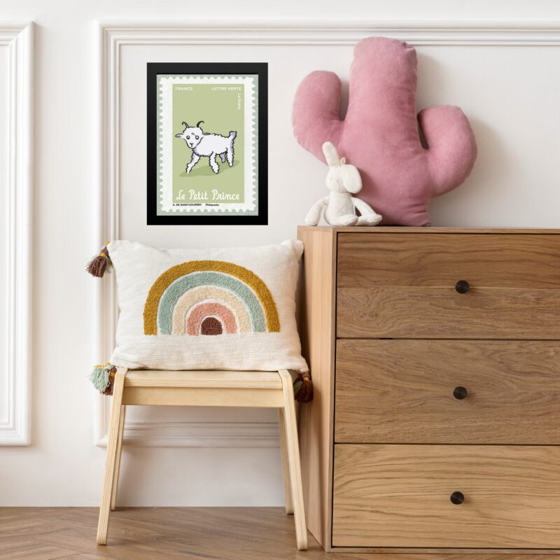 Quadro Infantil Pequeno Príncipe - Cabrito